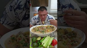 мукбанг дома. очень вкусно....