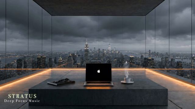 Deep Work Music ｜ Manhattan Skyline Focus Flow for Coding & Productivity смотреть онлайн