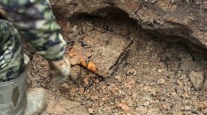 Поиски на местах боев / Немецкий блиндаж артиллеристов