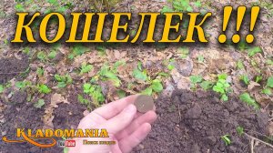 КОШЕЛЕК!!! Находки в лесу с металлоискателем. Рассыпуха монет 🌲🌲🌲 Кладомания