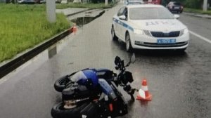 В Кургане 15-летний подросток на скутере пытался скрыться от ДПС и попал в больницу