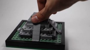 Микромасштабный храм майя LEGO MOC# Храм Индианы Джонса!