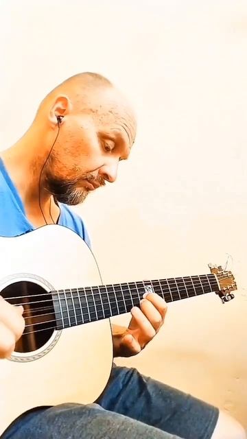 Фрагмент пьесы для гитары - Guitar piece fragment смотреть онлайн