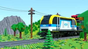 Полиция ЛЕГО  Как воришки провалили побег на вертолете Видео Lego детям