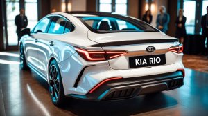 Новый Kia Rio Sedan 2026 – Доступный седан с современным дизайном и гибридной технологией