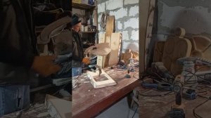 Процесс изготовления разделочной доски из массива берёзы ручным способом