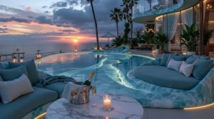 Luxury Villa Sunset - Chillout & Lounge Music for Relaxation ｜ Deep Ambient Soulful Vibes
