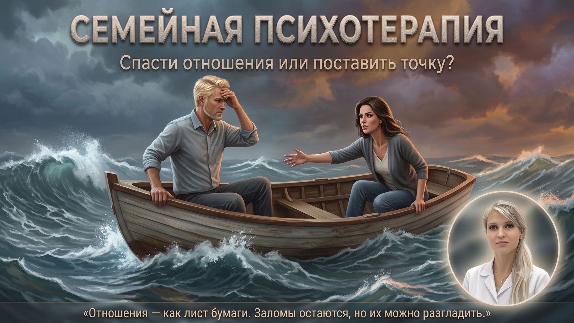 Семейная психотерапия: спасти отношения или поставить точку?