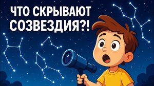 ЧТО ТАКОЕ СОЗВЕЗДИЯ? УЗНАЙ ВСЁ О ЗВЁЗДАХ ЗА 10 МИНУТ! | ДЕТСКАЯ ПОЗНАВАТЕЛЬНАЯ ИСТОРИЯ | МУЛЬТИК |
