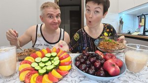 Мукбанг РАЗОБРАТЬСЯ по-мужски! ГЛУПОСТЬ или геройство! САМООБОРОНА работает? Семейный ужин в России