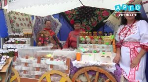 Выставка «Сафоновское сельское подворье» стала настоящим украшением дня города