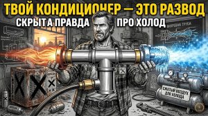 Эта копеечная трубка заменяет кондиционер и охлаждает комнату навсегда без фреона