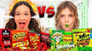 🍋🌶️ Вызов на кислый и острый вкус! Пробуем необычную еду