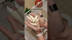Показываю простые ватные игрушки, которые готовлю для наборов ёлочных украшений