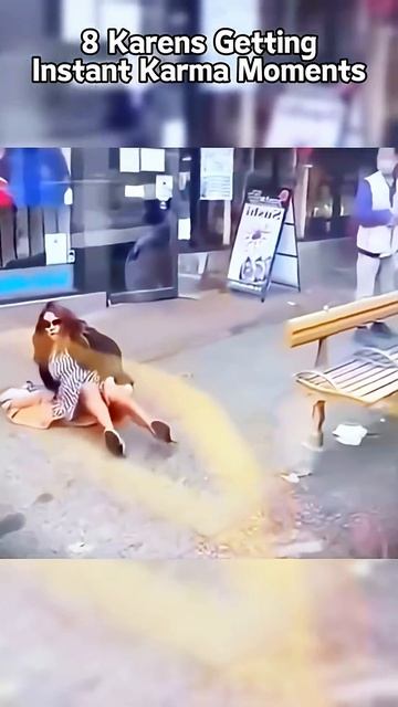 Karens getting instant karma moments #karen #militaryreunion #instant #karma #mo(1)