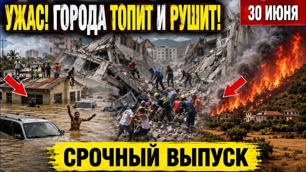 Новости Сегодня 30.06.2026 - События Дня❗ Россия❗ ЧП Мира❗ Катаклизмы❗ Аварии❗ Штормы❗ Катастрофы❗ смотреть онлайн