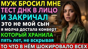 Истории из жизни Свекровь 5 лет шептала сыну, что ребёнок не его. Финал потряс всю семью. Аудиокниги