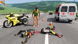 РЕКОРД СКОРОСТИ! ВЗЯЛ 300 КМ/Ч ПЕРЕД СМЕРТЬЮ | BeamNG.drive
