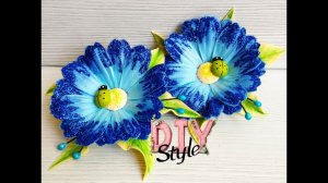 🤲Easy DIY Flower Craft Anyone Can Try! Простая поделка из цветов своими руками, может сделать каждый