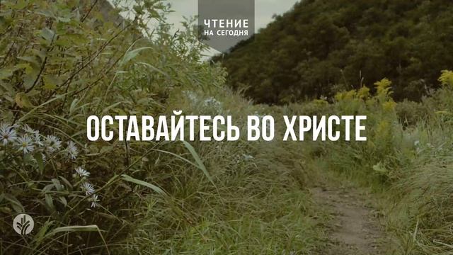 ОСТАВАЙТЕСЬ ВО ХРИСТЕ | АУДИО |	1 	  июля 2026