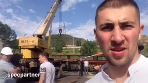 Авария Крушение Автокрана 25 тонн. Жесть, Зачем Так??? Сука!