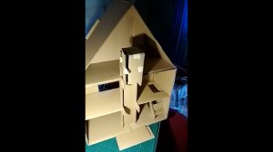 Кукольный домик из картона своими  руками / DIY Cardbord doll house