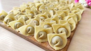 ДОМАШНИЕ ПЕЛЬМЕНИ! БЫСТРАЯ ТЕХНИКА ЛЕПКИ ПЕЛЬМЕНЕЙ 🥟