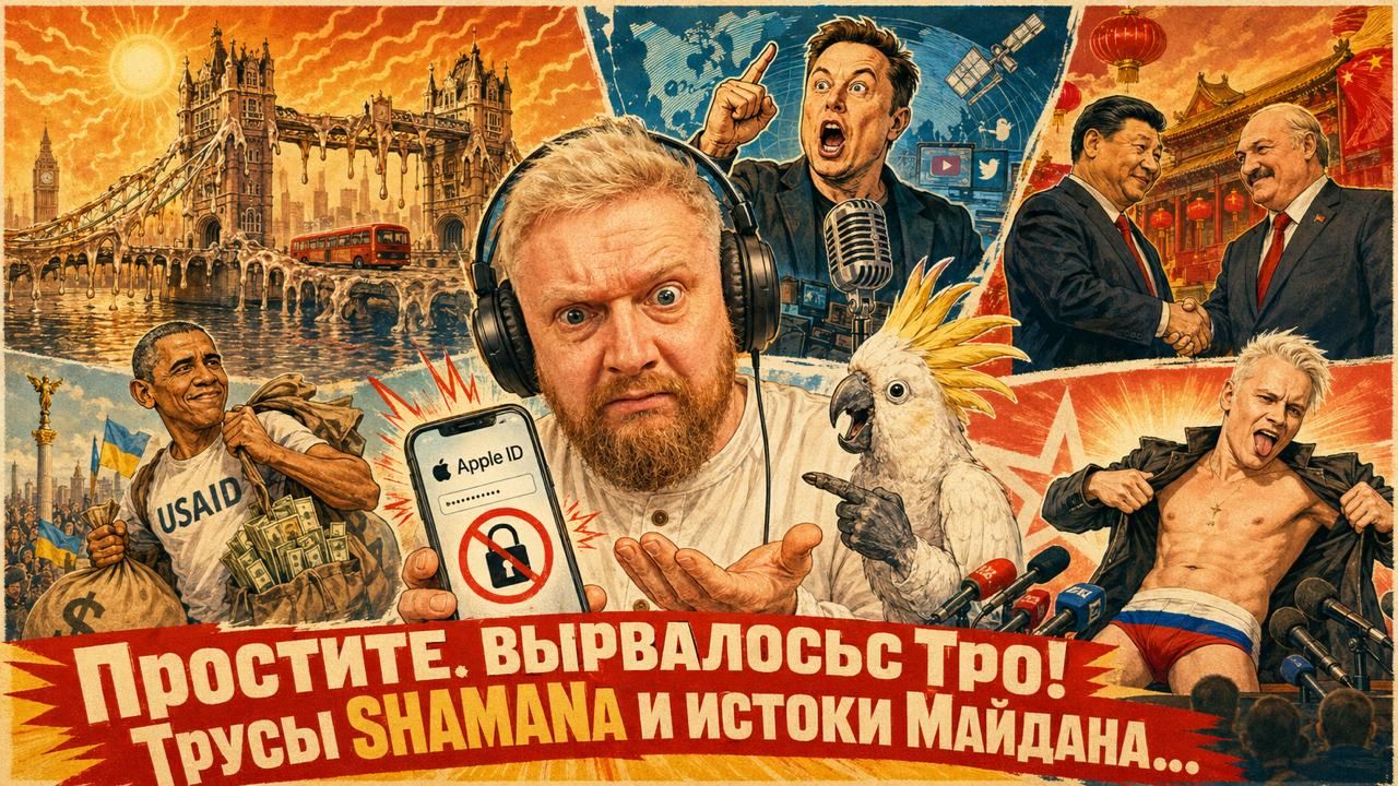 "Простите, вырвалось!" №453 | Про организаторов и финансистов майдана на Украине, про трусы Шамана смотреть онлайн