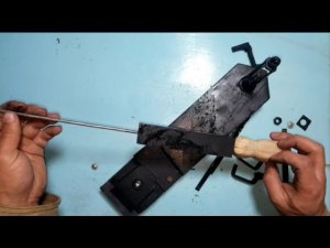 Изготовление приспособления для заточки ножей. Make a knife sharpening jig.