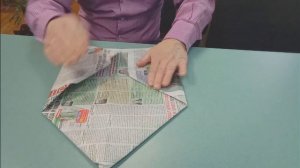 Пилотка из газеты