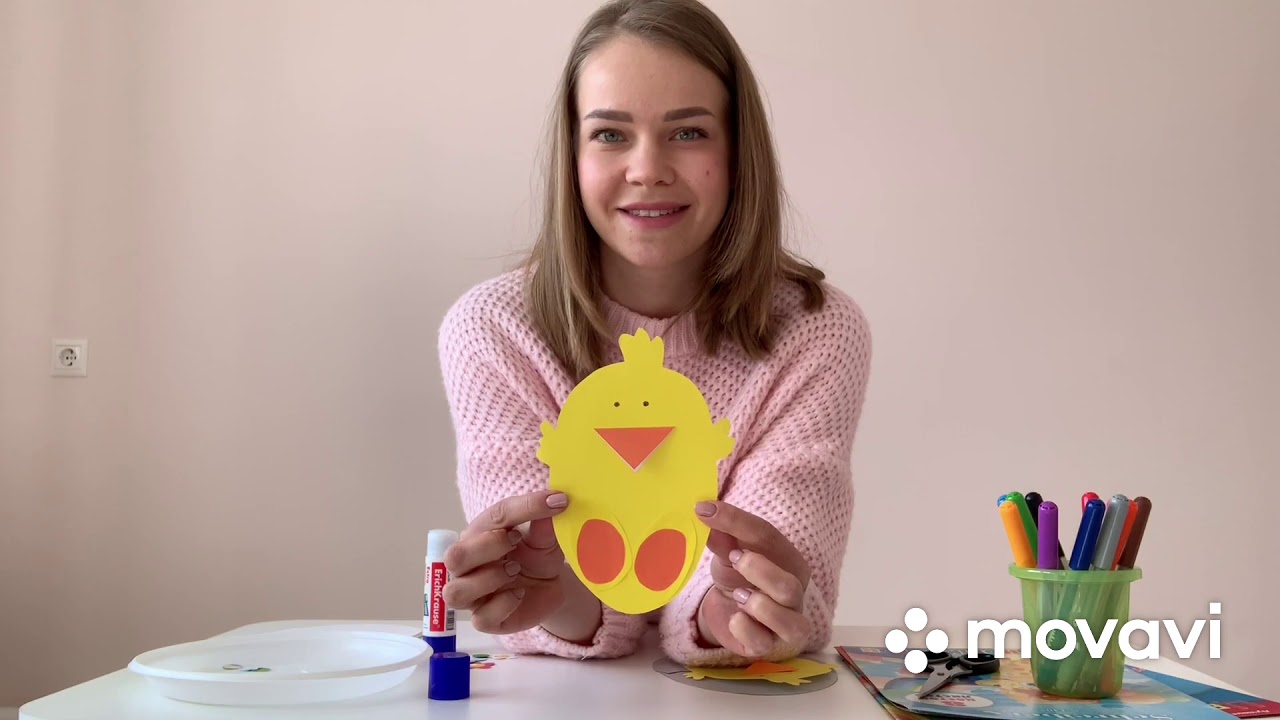 Машина А А Аппликация Цыпленок в яйце смотреть онлайн