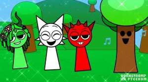 Incredibox Sprunki ДЬЯВОЛЬСКИЙ БЛИЗНЕЦ! Хорнстромп анимации на русском_8