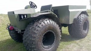 Вездеход на шинах низкого давления