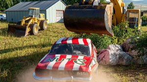 Wreckfest. Гонки до последнего! Старые машины на трассе. Игры про гонки.