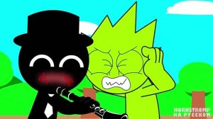 Incredibox Sprunki ДЬЯВОЛЬСКИЙ БЛИЗНЕЦ! Хорнстромп анимации на русском_6