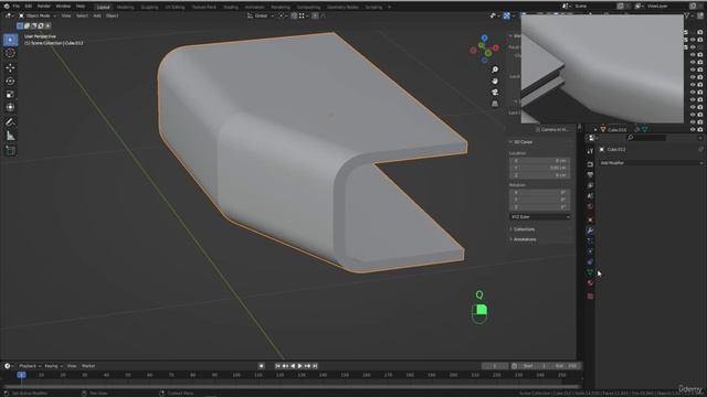 BLENDER Creating the Dune Ornithopter 29_Modeling section_Creating the front light detials