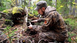 БРОСИЛ СЛОМАННЫЙ ВЕЗДЕХОД В БОЛОТЕ. ВЫБИРАЮСЬ НОЧЬЮ! НАХОДКИ НА РАЗВАЛИНАХ ИЗБЫ.