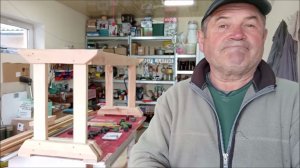 Стол и скамейки из дерева своими руками