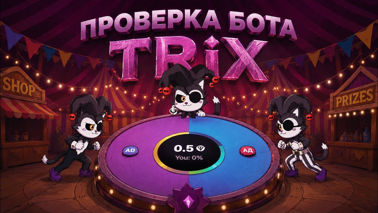 ПРОВЕРКА БОТА TRiX - ЛУЧШИЙ PvP БОТ? l ТЕЛЕГРАМ КЕЙСЫ | NFT ЛУДКА смотреть онлайн