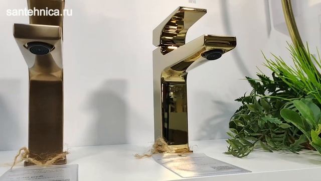 Сантехника.ру: Смеситель Hansgrohe Metropol 32507990 для раковины, золото смотреть онлайн