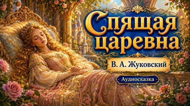 "Спящая царевна" В.Жуковский |Слушать сказки перед сном| Аудиосказки |Сказки для малышей  |
