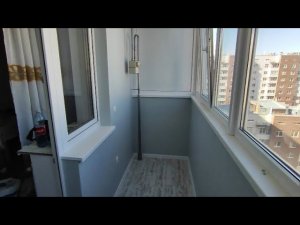 Наша работа/ Ремонт и утепление балкона, под покраску