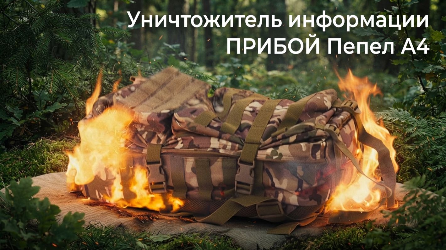 Уничтожитель информации ПРИБОЙ Пепел-А4 смотреть онлайн