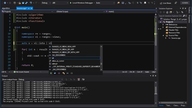 #18 C++ Жемчужины STD - C++20 диапазоны смотреть онлайн