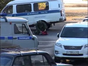 Сотрудники полиции задержали подозреваемого в хранении взрывчатых веществ