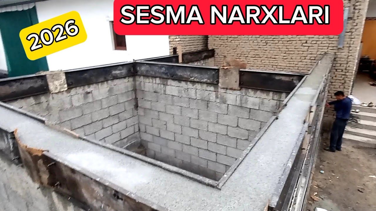 SESMA QUYISH NARXLARI 2026/СЕСМА ҚУЙИШ НАРХЛАРИ 2026/