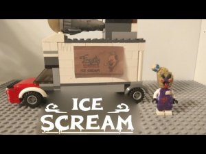 Лего самодельный  фургон  злого МОРОЖЕНЩИКА Рода | Ice scream