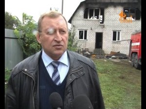 При пожаре в Ельце погибли дети