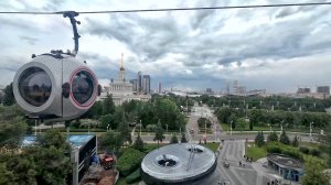 Канатная дорога на ВДНХ _4К