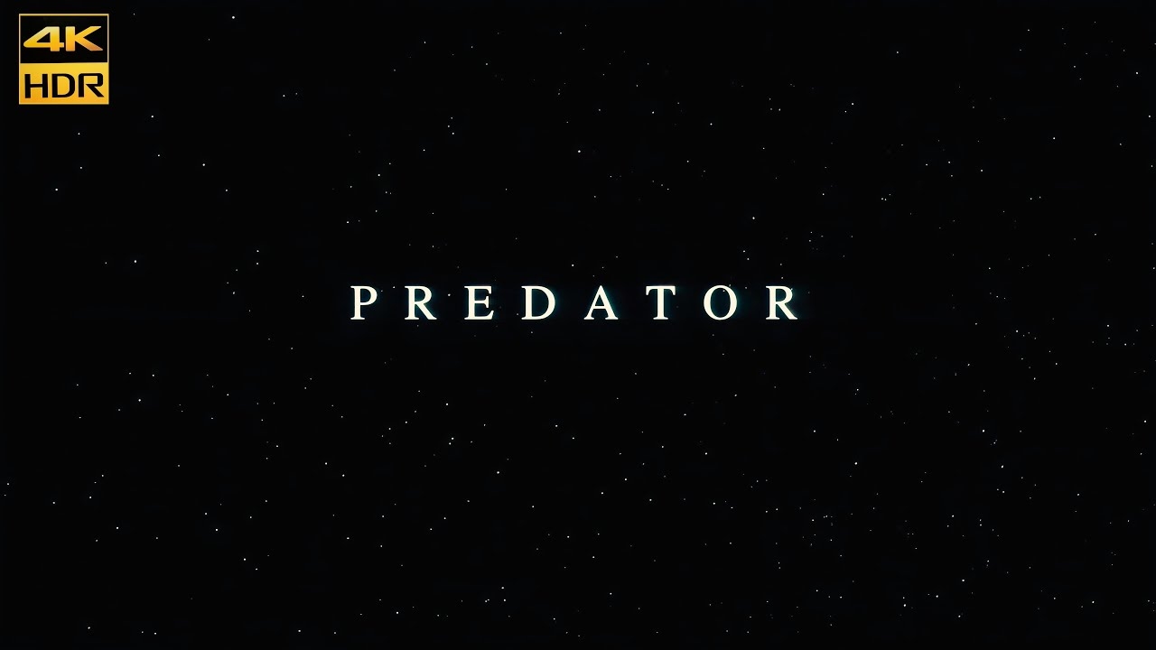 Predator (1987) Opening Movie Clip 4K HDR10+ Kodak 2383 D55 смотреть онлайн